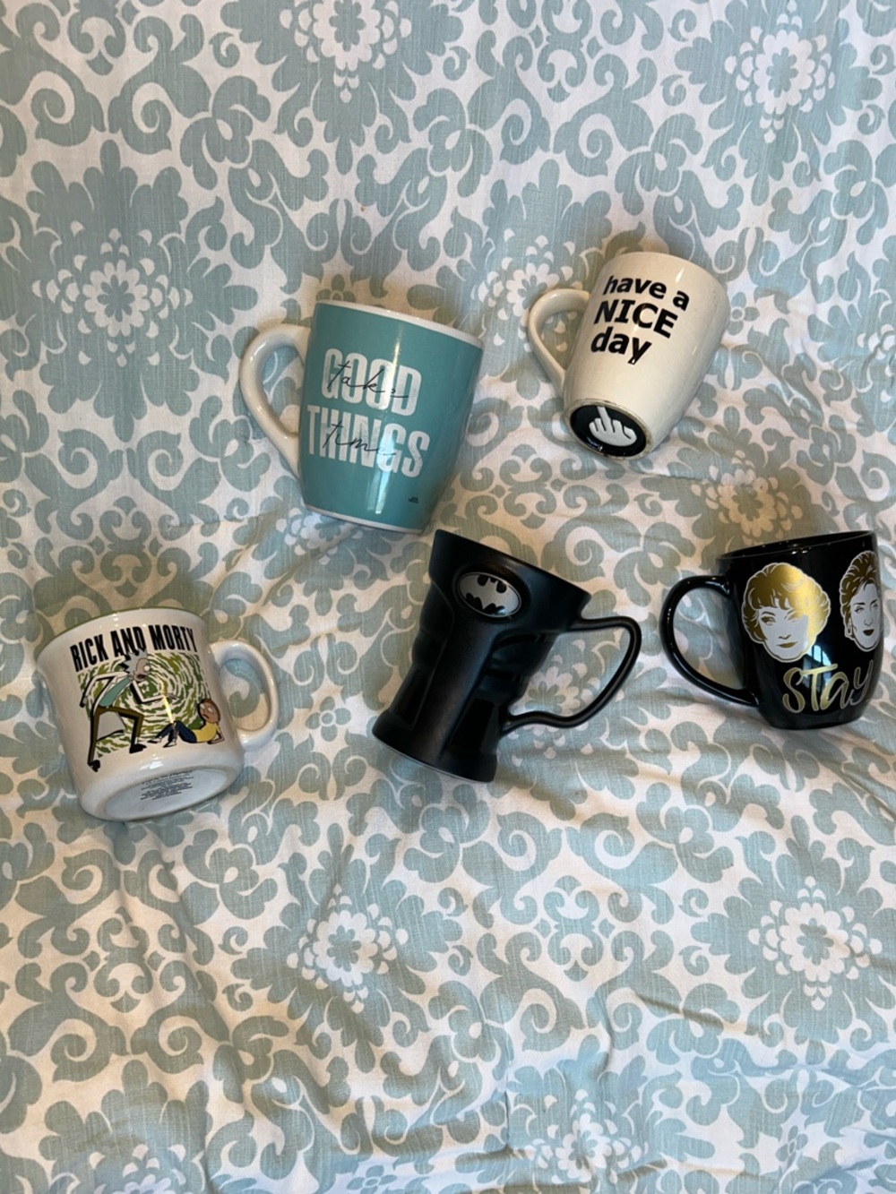 Assorted Mugs - sold individually - choose style